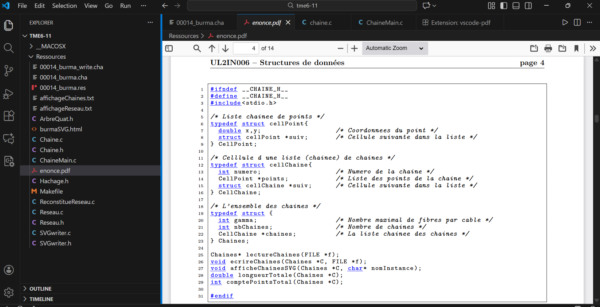 Réseau fibres optiques